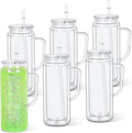 20 Ounce Snowglobe Tumbler With Handle